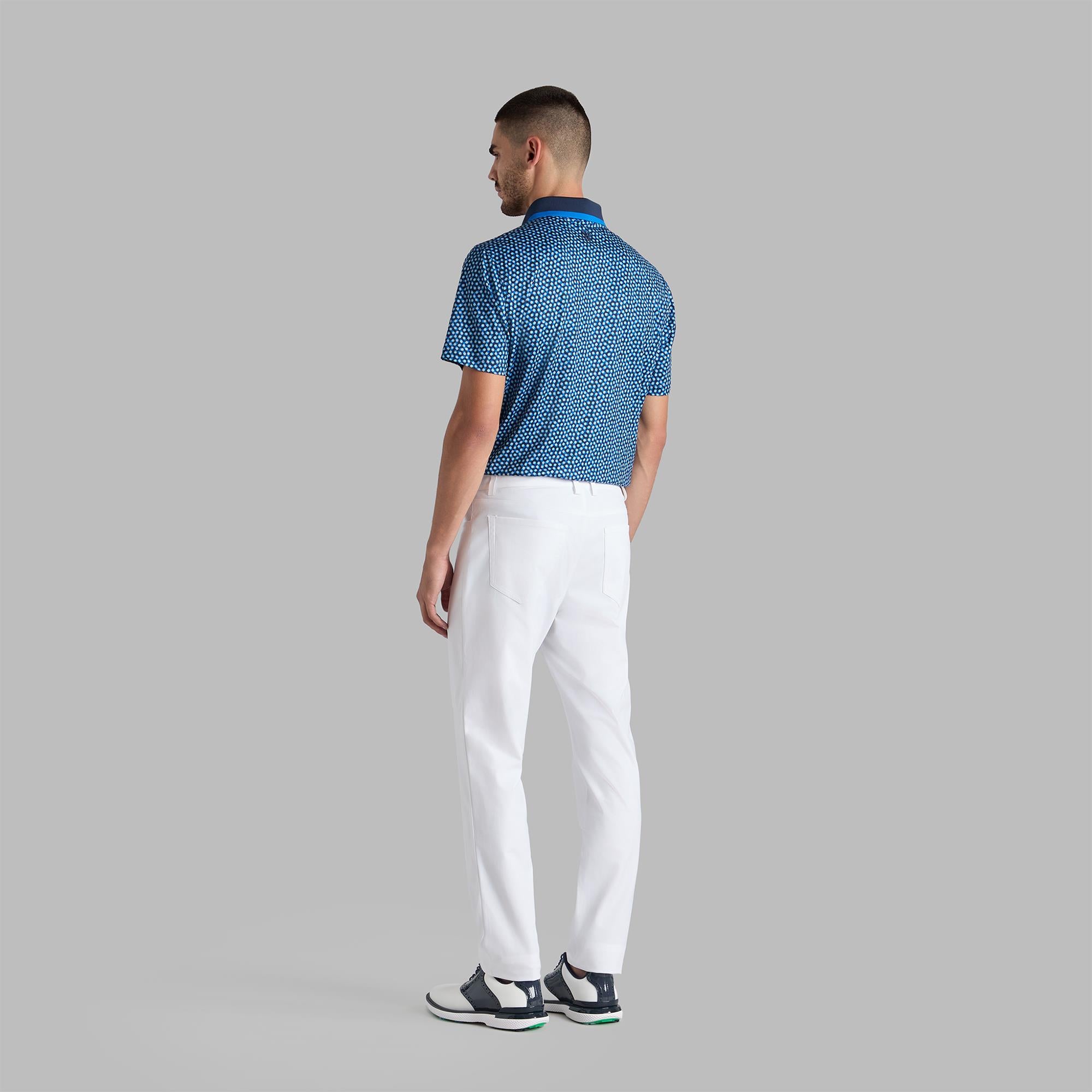 G/FORE 3 G'S Tech Jersey Mens Golf Polo Twilight